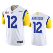 Rams Van Jefferson Super Bowl LVI White Limited Jersey