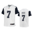 Youth Cowboys Trevon Diggs White Jersey Alternate Game