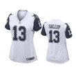 Cowboys Michael Gallup Alternate Game White Jersey