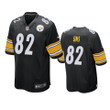 Steelers Steven Sims Game Black Jersey
