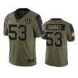 Giants Oshane Ximines Limited Jersey Olive 2021 Salute To Service