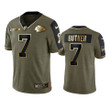 Chiefs Harrison Butker Limited Jersey Olive Gold 2021 Salute To Service