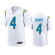 Chargers Chase Daniel Game White Jersey
