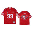 49ers Javon Kinlaw BAPE x NFL Red Jersey