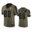 Browns Harrison Bryant Limited Jersey Olive 2021 Salute To Service
