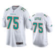 Dolphins Greg Little Game White Jersey