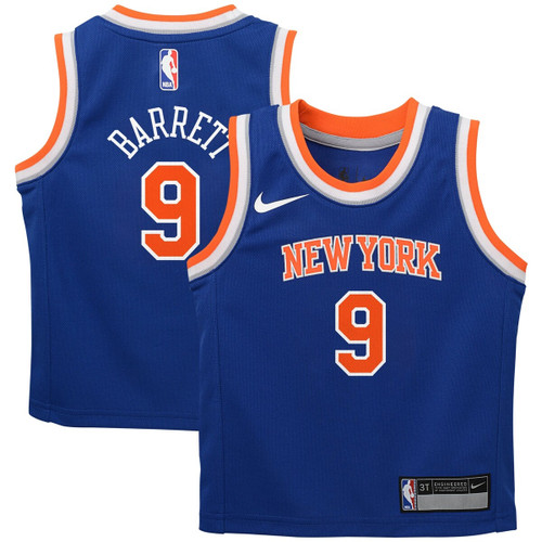 RJ Barrett New York Knicks Nike Toddler Swingman Player Jersey - Icon Edition - Blue
