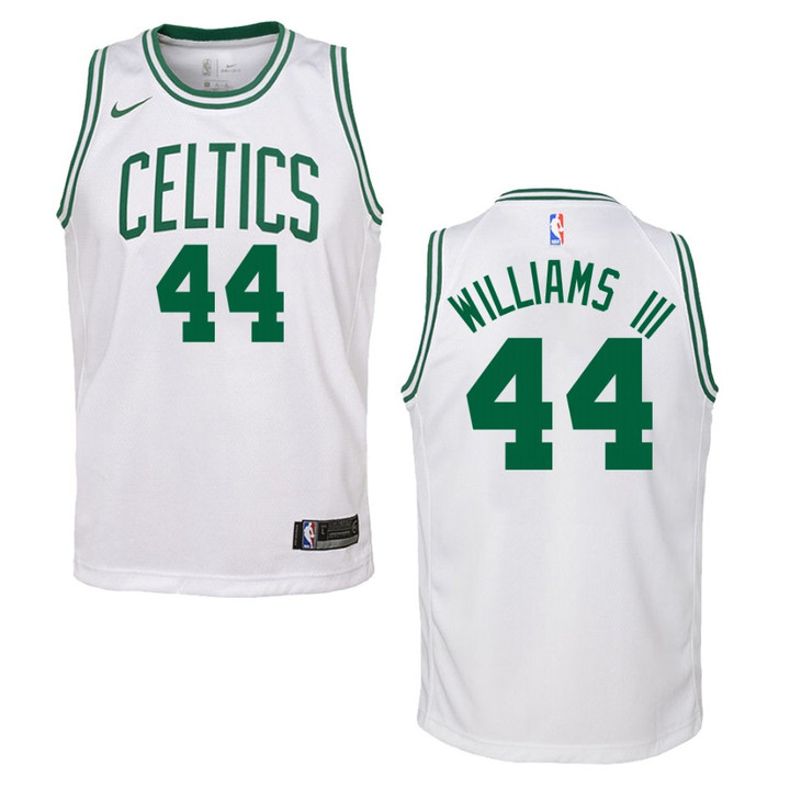 Youth Boston Celtics #44 Robert Williams III Association Swingman Jersey - White