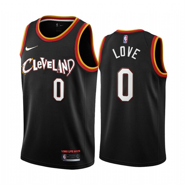 Kevin Love Cleveland Cavaliers 2020-21 Black City Jersey New Uniform