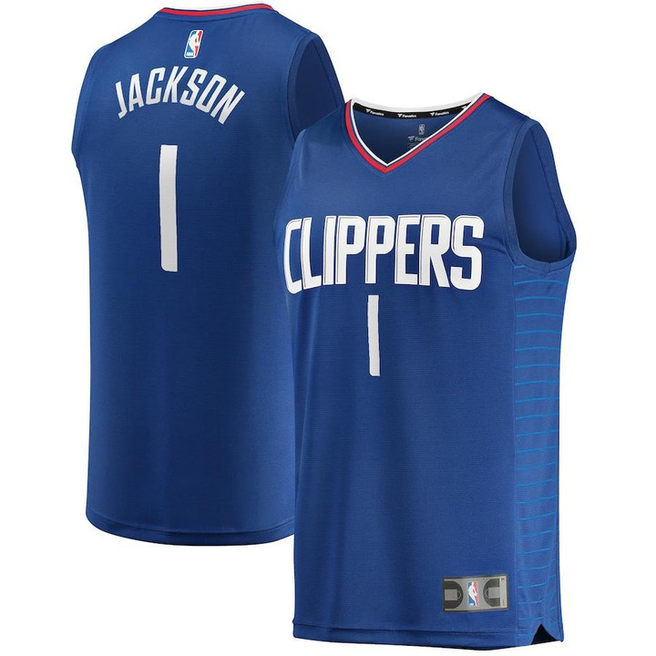 Reggie Jackson LA Clippers Fanatics Branded Fast Break Player Jersey - Icon Edition - Royal