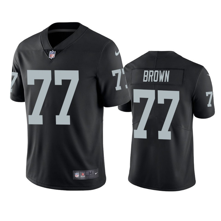 Oakland Raiders Trent Brown Black Vapor Limited Jersey