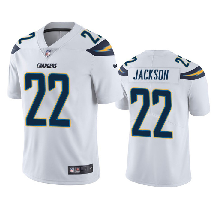 Justin Jackson Los Angeles Chargers White Vapor Limited Jersey