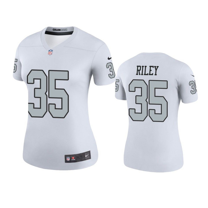 Curtis Riley Raiders White Color Rush Legend Jersey