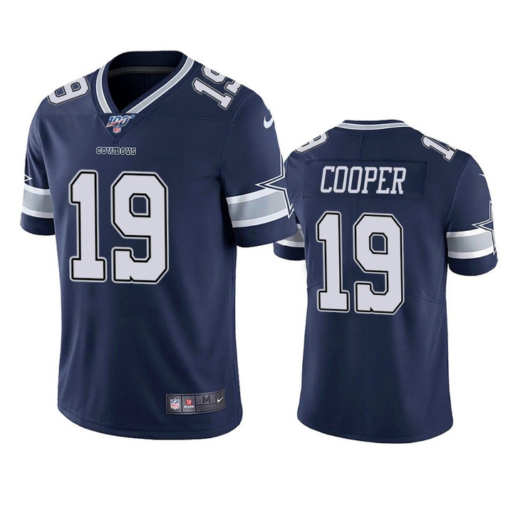 Dallas Cowboys Amari Cooper Navy 100th Season Vapor Limited Jersey