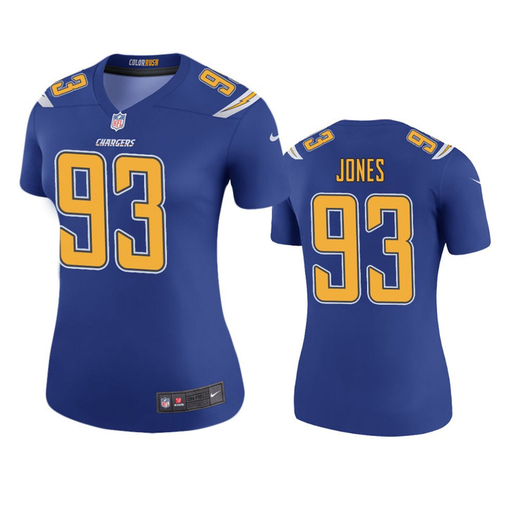 Justin Jones Chargers Royal Color Rush Legend Jersey