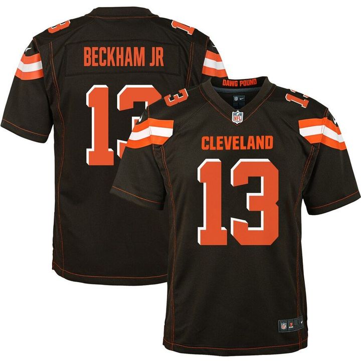 Odell Beckham Jr Cleveland Browns Nike Youth Game Jersey - Brown