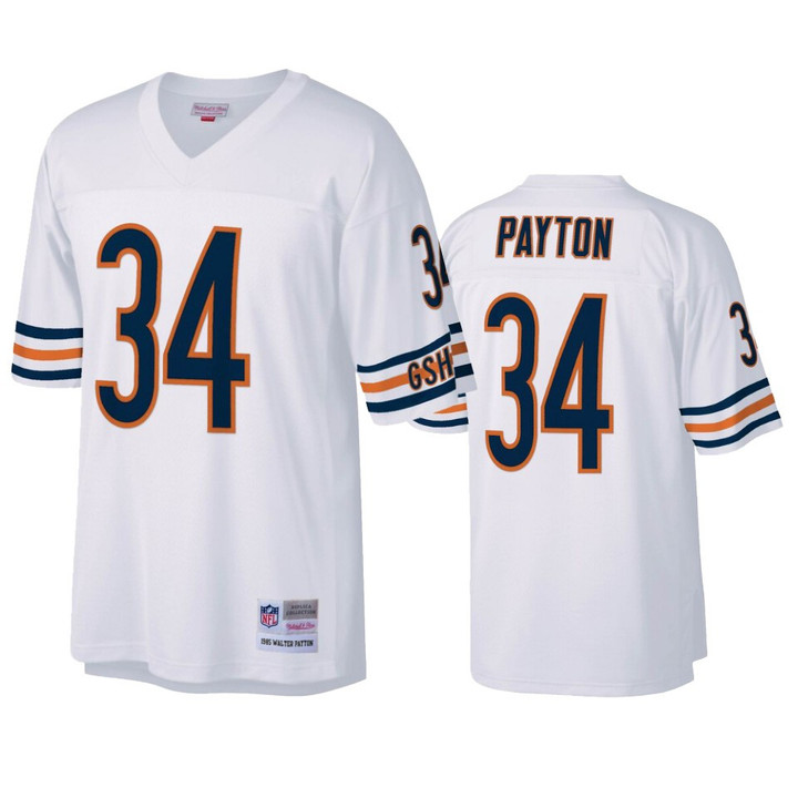 Chicago Bears Walter Payton White Legacy Replica Jersey