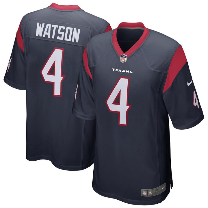 Deshaun Watson Houston Texans Nike Game Jersey - Navy