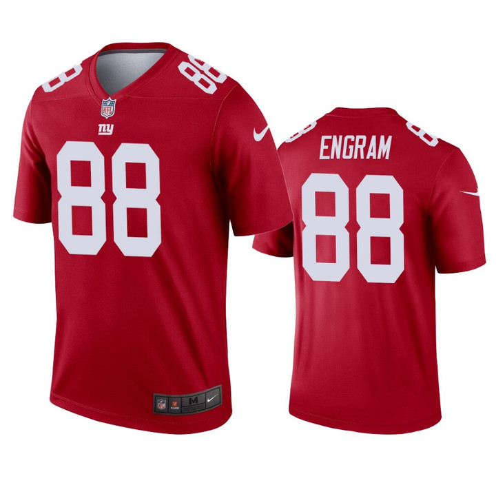New York Giants Evan Engram Red Inverted Legend Jersey