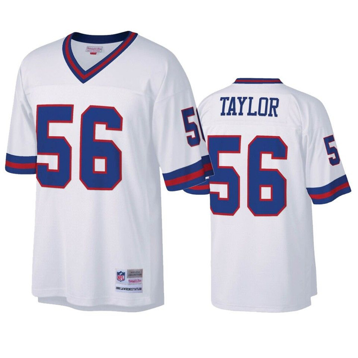 New York Giants Lawrence Taylor White Legacy Replica Jersey