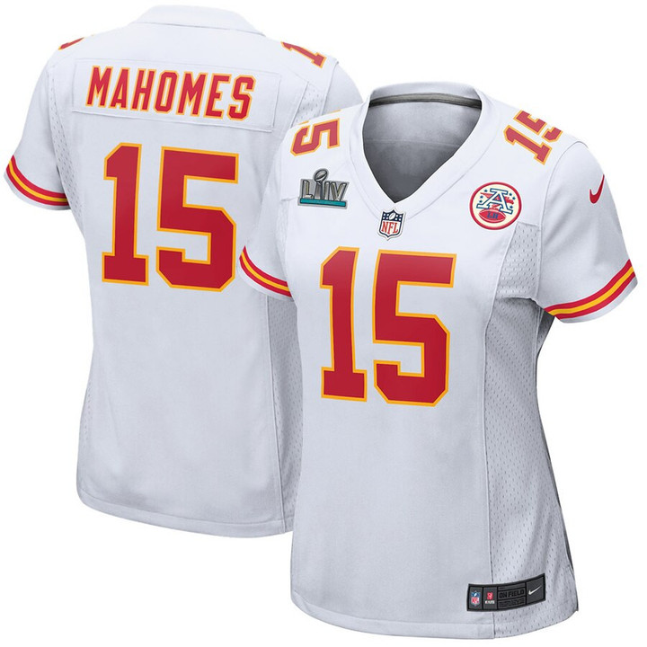Patrick Mahomes Kansas City Chiefs Nike Women's Super Bowl LIV Game Jersey – White