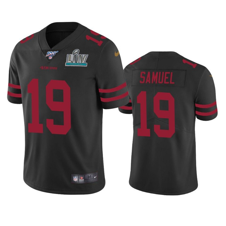 San Francisco 49ers Deebo Samuel Black Super Bowl LIV Vapor Limited Jersey