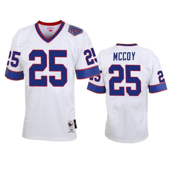 Buffalo Bills LeSean McCoy White Vintage Replica Jersey - Men's