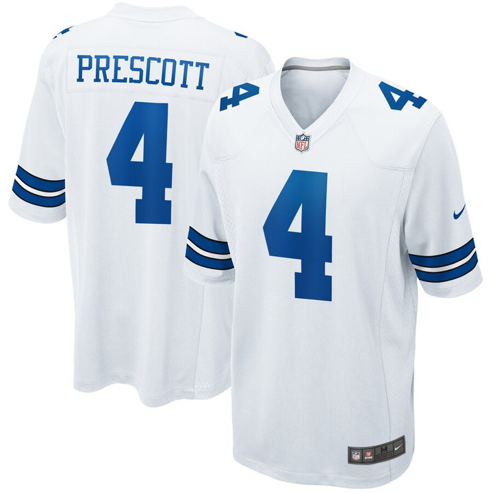 Dak Prescott Dallas Cowboys Nike Game Jersey - White