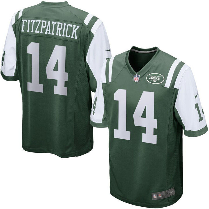 Ryan Fitzpatrick New York Jets Nike Game Jersey - Green
