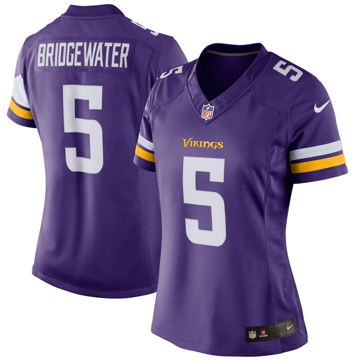 Teddy Bridgewater Minnesota Vikings Nike Women's Limited Jersey - Purple