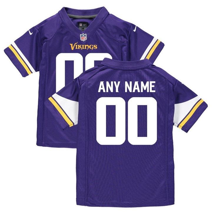 Nike Toddler Minnesota Vikings Customized Team Color Game Jersey