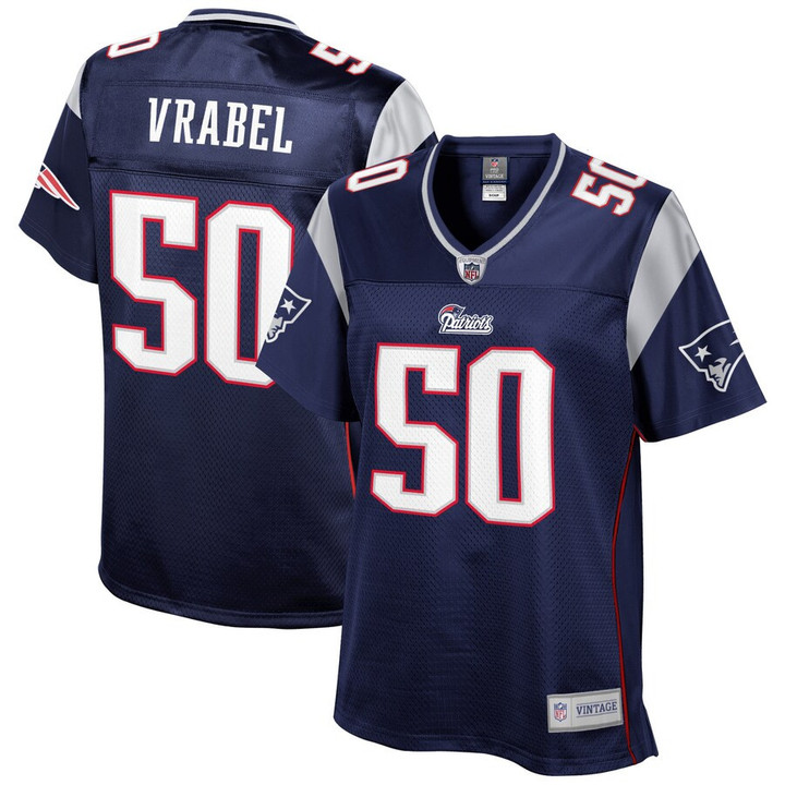 Mike Vrabel New England Patriots NFL Pro Line Women's Retired Player Jersey - Navy