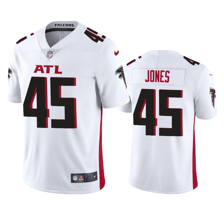 Atlanta Falcons Deion Jones White 2020 Vapor Limited Jersey - Men's