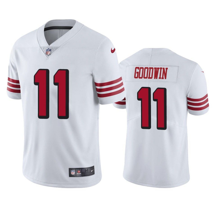 San Francisco 49ers Marquise Goodwin White Nike Color Rush Limited jersey