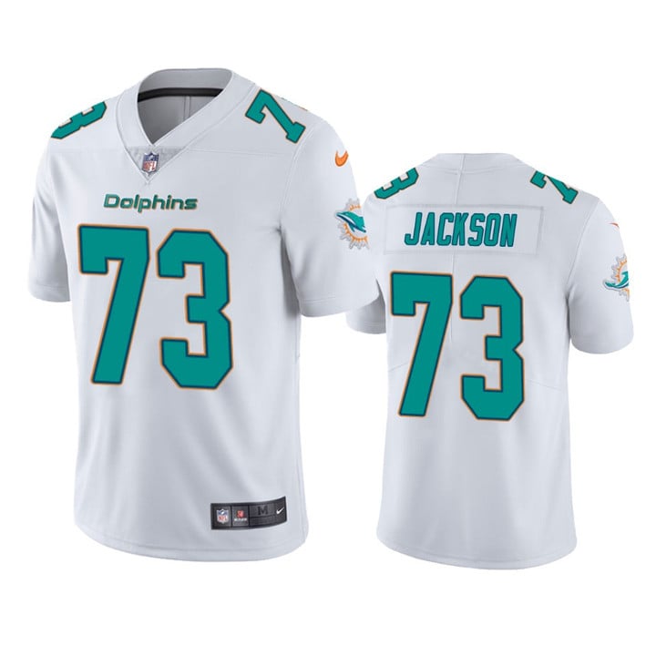 Miami Dolphins Austin Jackson White 2020 NFL Draft Vapor Limited Jersey