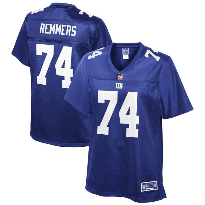 Mike Remmers New York Giants NFL Pro Line Women's Team Player Jersey - Royal
