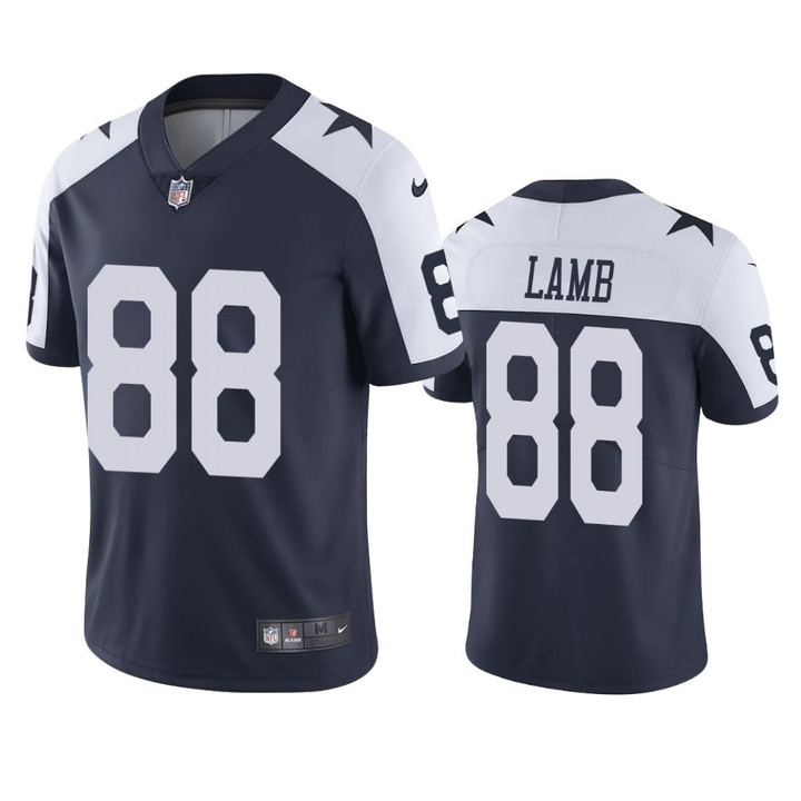 Dallas Cowboys CeeDee Lamb Navy 2020 NFL Draft Alternate Vapor Limited Jersey