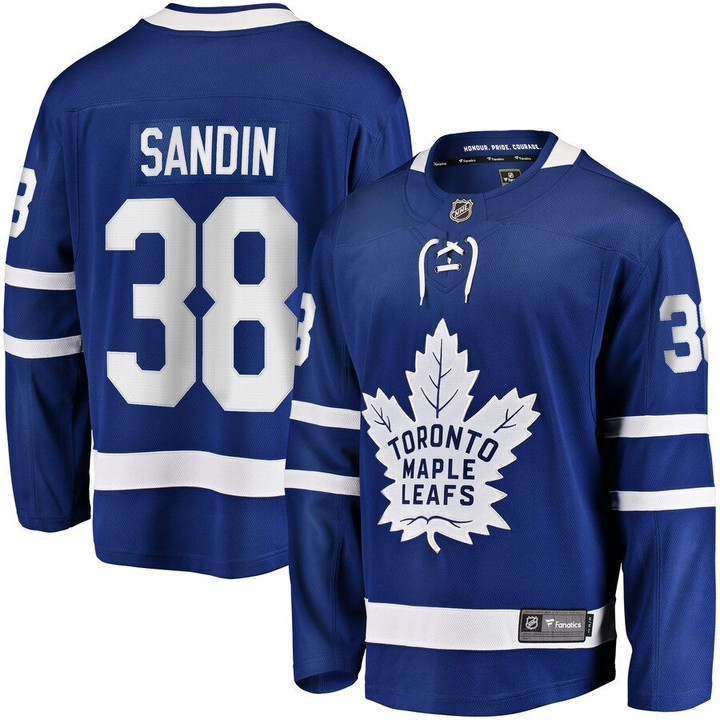 Rasmus Sandin Toronto Maple Leafs Fanatics Branded Replica Player Jersey - Blue