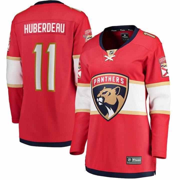 Jonathan Huberdeau Florida Panthers Fanatics Branded Women's Home Breakaway Player Jersey - Red