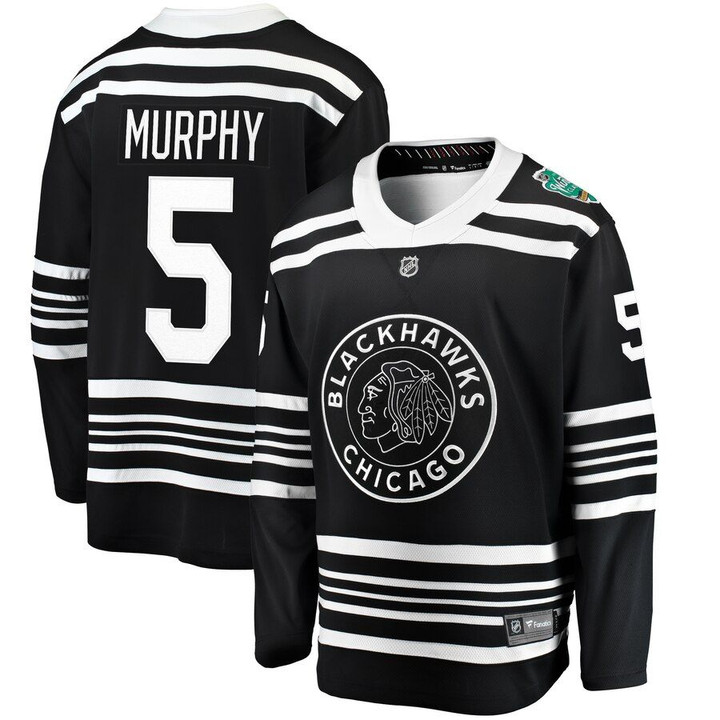 Connor Murphy Chicago Blackhawks Fanatics Branded 2019 Winter Classic Replica Player Jersey - Black