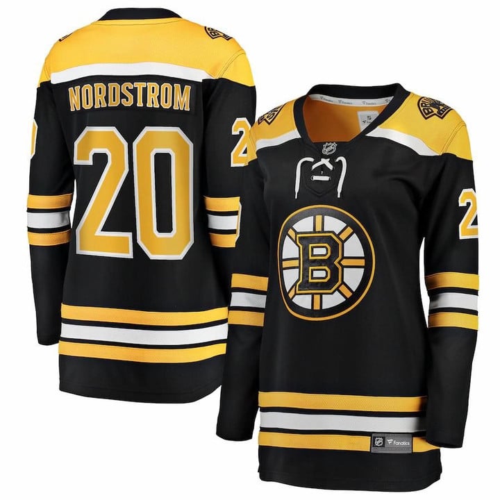 Joakim Nordstrom Boston Bruins Fanatics Branded Women's Home Breakaway Player Jersey - Black