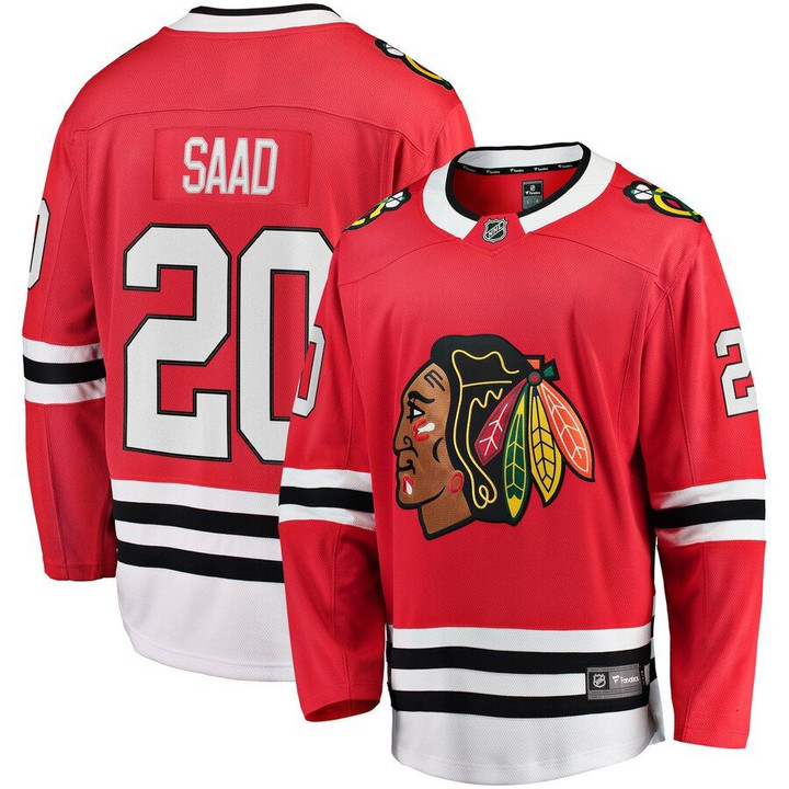 Brandon Saad Chicago Blackhawks Fanatics Branded Youth Breakaway Player Jersey - Red