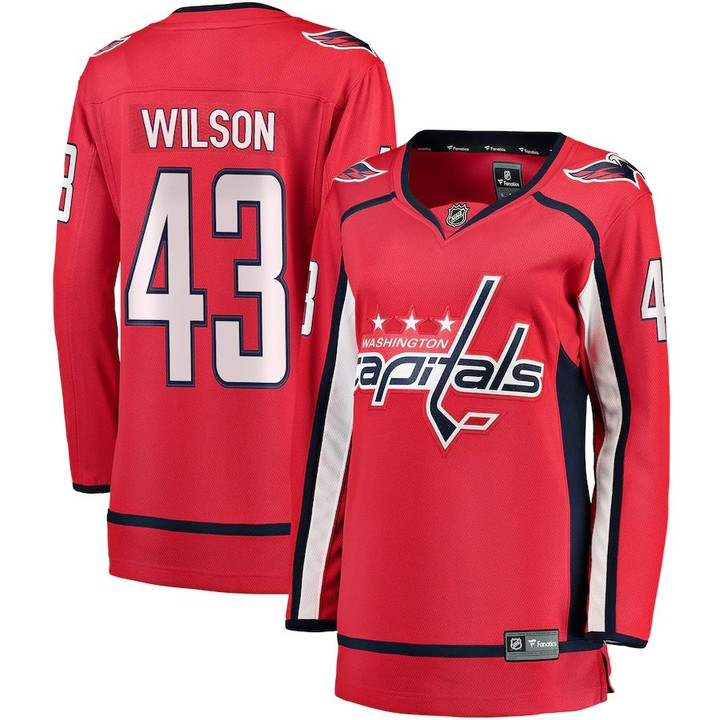 Tom Wilson Washington Capitals Fanatics Branded Women's Breakaway Player Jersey - Red