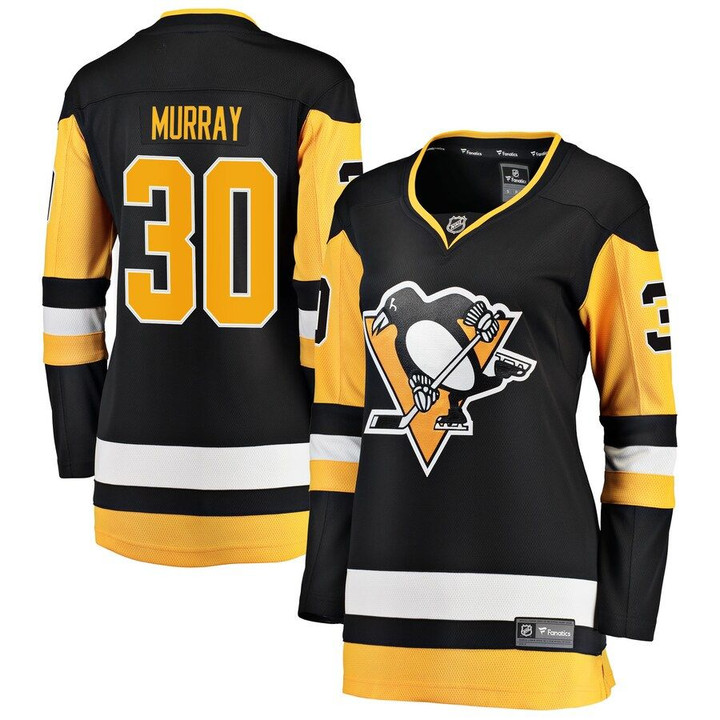 Matt Murray Pittsburgh Penguins Fanatics Branded Women's Premier Breakaway Player Jersey - Black
