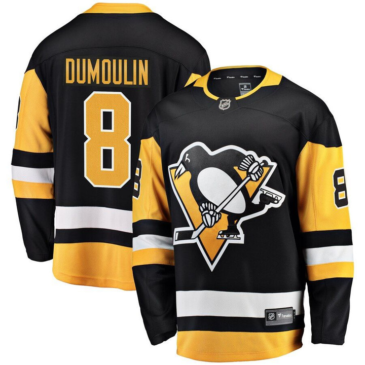 Brian Dumoulin Pittsburgh Penguins Fanatics Branded Youth Breakaway Player Jersey - Black