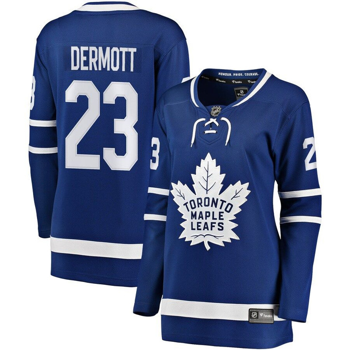 Travis Dermott Toronto Maple Leafs Fanatics Branded Women's Breakaway Player Jersey - Blue