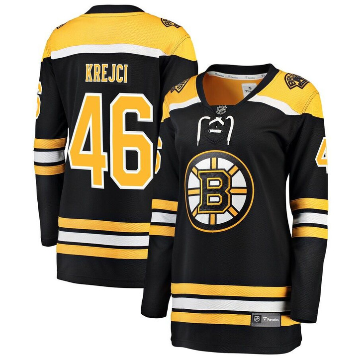 David Krejci Boston Bruins Fanatics Branded Women's Breakaway Player Jersey - Black