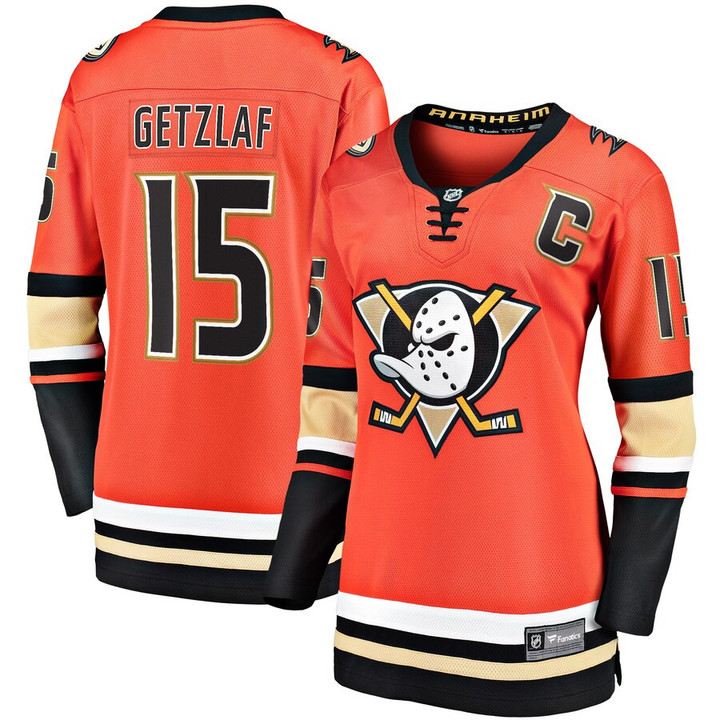 Ryan Getzlaf Anaheim Ducks Fanatics Branded Women's 2019/20 Alternate Premier Breakaway Player Jersey - Orange