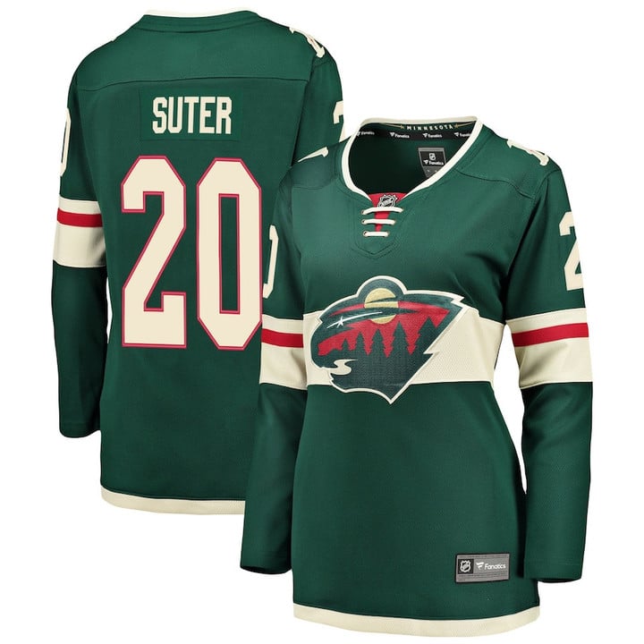Ryan Suter Minnesota Wild Fanatics Branded Women's Breakaway Player Jersey - Green