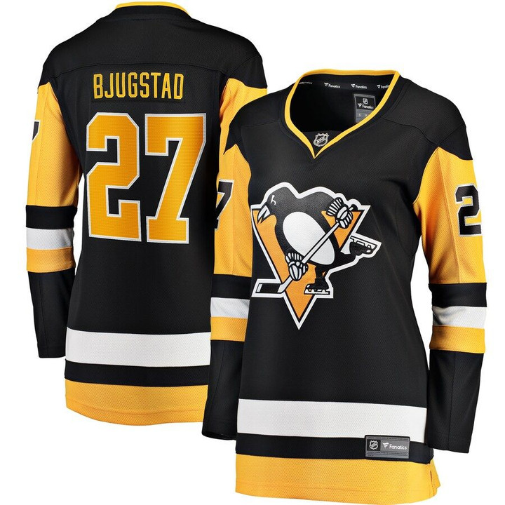 Nick Bjugstad Pittsburgh Penguins Fanatics Branded Women's Home Breakaway Player Jersey - Black
